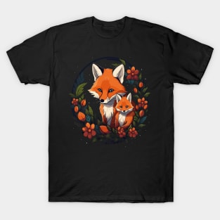 Red Fox Mothers Day T-Shirt